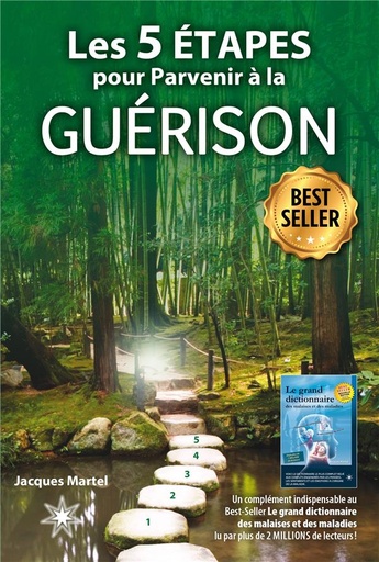 [9782923364261] Les 5 étapes pour parvenir à la guérison