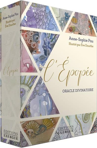 Couverture du livre L'Epopée - Oracle divinatoire de Anne-Sophie Pau