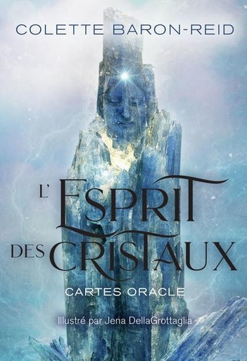 Couverture du livre L'esprit des cristaux - Cartes oracles de Colette Baron-Reid