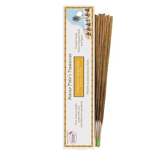 [8032749394340] Encens Marco Polo's Treasures Olibanum Mirgiurtino | 30 g