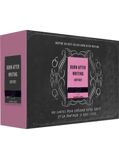 [9782849338209] Burn after writing - Coffret avec 100 cartes