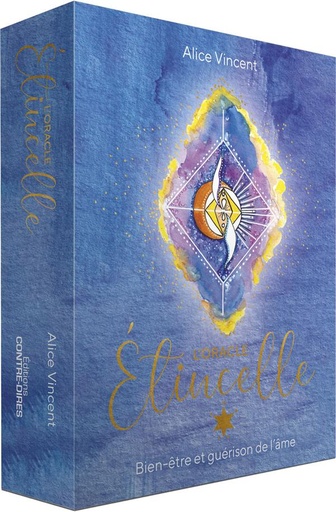 Couverture du livre L'oracle étincelle - Bien-être et guérison de l'âme de Alice Vincent