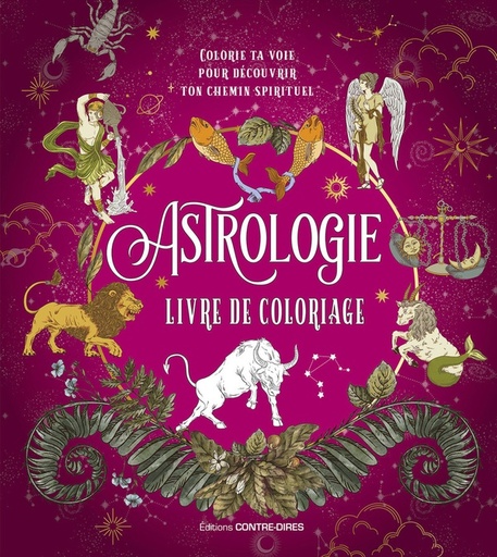 Astrologie - Livre de coloriage