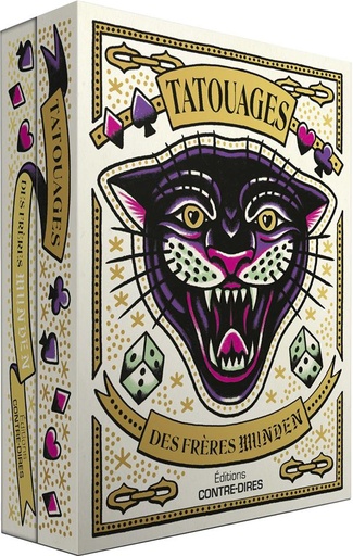 Couverture du livre Tatouages des frères Munden - Avec 52 cartes à jouer de Adriana Aleixo Pereira de Barros