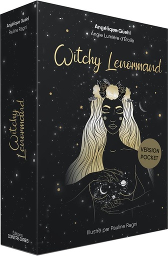 Couverture du livre Witchy Lenormand de Angélique Guehl