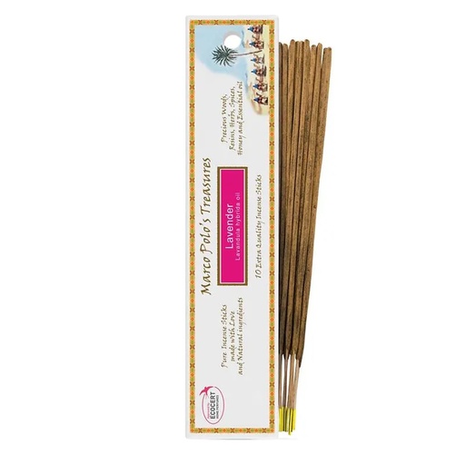 [8032749398737] Encens Marco Polo's Treasures Lavande | 20g