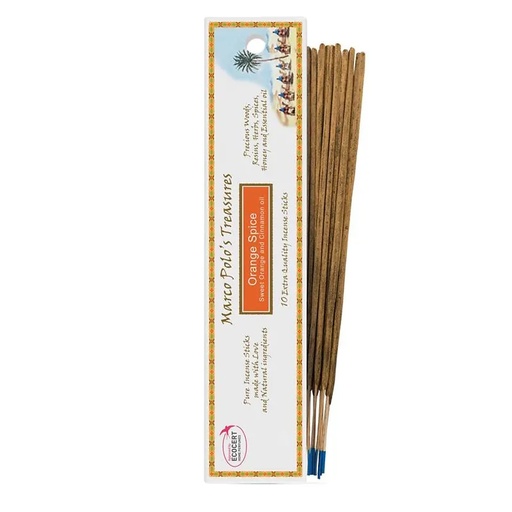 [8032749398751] Encens Marco Polo's Treasures Orange Epices | 20 g