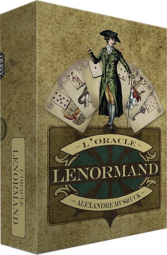 Couverture du livre L'oracle Lenormand - Avec 39 cartes de Alexandre Musruck