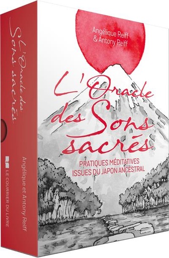 Couverture du livre L'oracle des sons sacrés - Pratiques méditatives issues du Japon ancestral de Angélique Reiff
