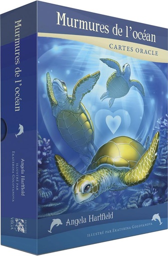 Couverture du livre Murmures de l'océan - Cartes oracle de Angela Hartfield