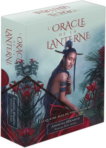 Couverture du livre L'oracle de la lanterne - Les quatre âges du féminin sacré de Angelina Mirabito