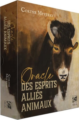 Couverture du livre Oracle des esprits alliés animaux de Corine Mystery
