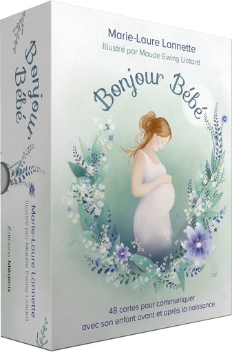 [9782853279666] Bonjour bébé - 48 cartes pour communiquer avec son enfant avant et après la naissance