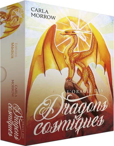 Couverture du livre L'Oracle des dragons cosmiques de Carla Morrow