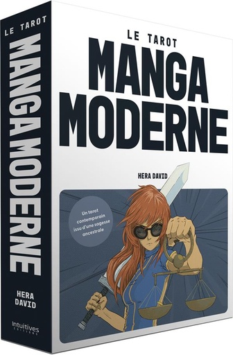 Couverture du livre Le tarot Manga moderne - Un tarot contemporain issu d'une sagesse ancestrale de Aindri Chakraborty