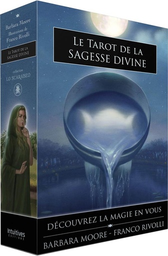 Couverture du livre Le tarot de la sagesse divine de Barbara Moore