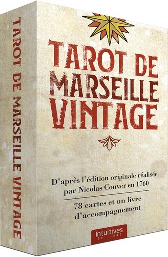 Couverture du livre Tarot de Marseille Vintage de Anna Maria Morsucci