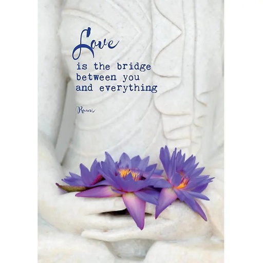[8718274601060] Carte postale Love is the bridge.. | 15x10.5 cm