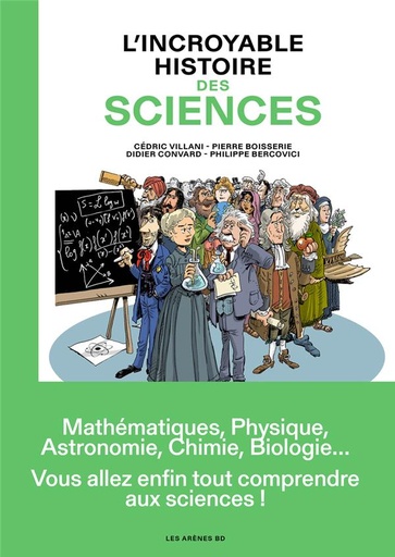 Couverture du livre L'incroyable histoire des sciences de Philippe Bercovici