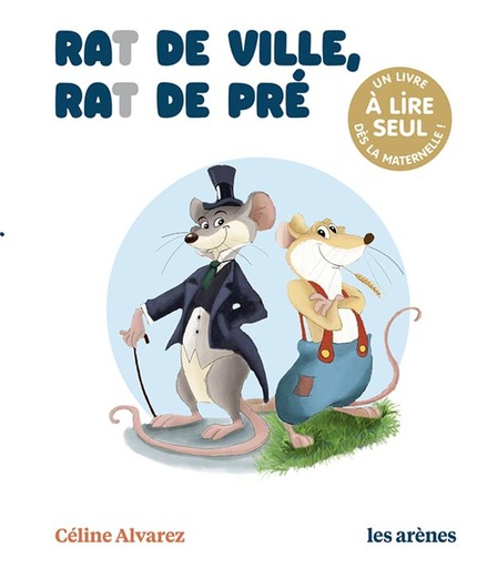 Couverture du livre Rat de ville, rat de pré - Un livre à lire seul dès la maternelle de Julie Machado