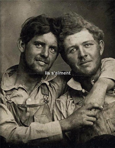 [9791037502551] Ils s'aiment - Un siècle de photographies d'hommes amoureux (1850-1950)