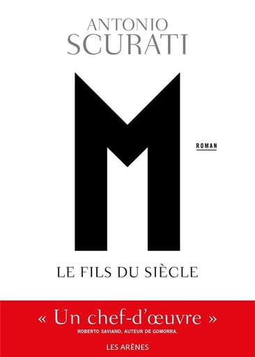Couverture du livre M, l'enfant du siècle de Antonio Scurati