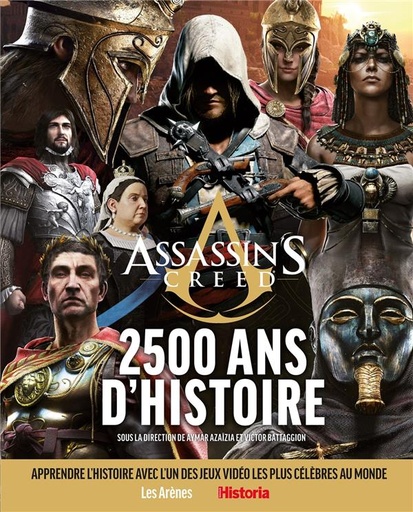 Couverture du livre Assassin's Creed - 2 500 ans d'histoire de Aymar Azaïzia