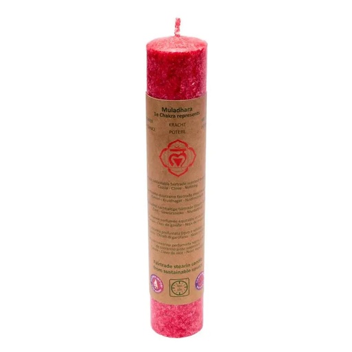 [8718657460215] Bougie parfumée 1°chakra