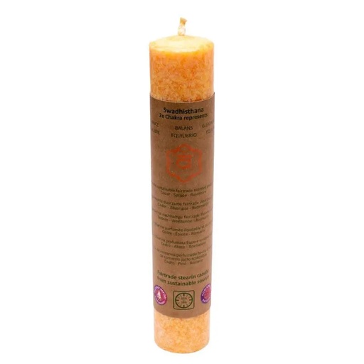 [8718657460222] Bougie parfumée 2°chakra
