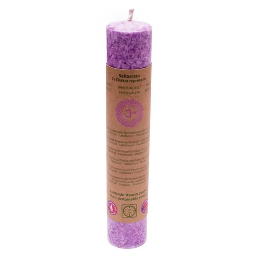 [8718657460277] Bougie parfumée 7°chakra