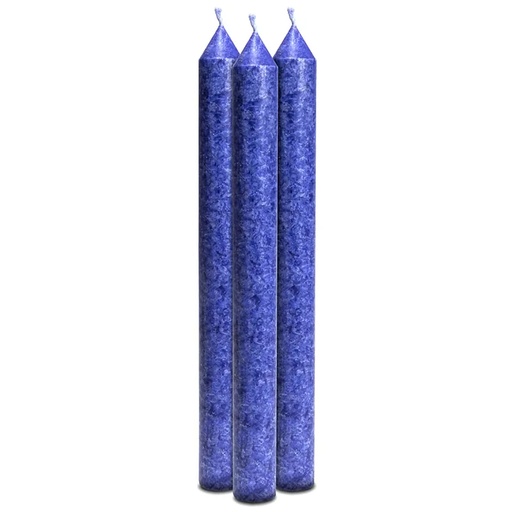[8718657460369] Bougie parfumée 6° chakra Ajña indigo | 21x2.2 cm