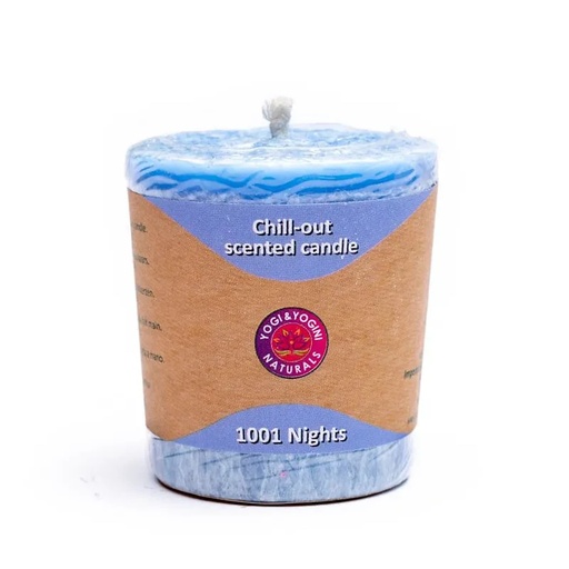[8718657460390] Bougies Chill Out parfumées 1001 Nights | 56 g; 4.5x4 cm