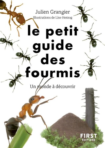 Couverture du livre Le petit guide des fourmis - Un monde à découvrir de Julien Grangier