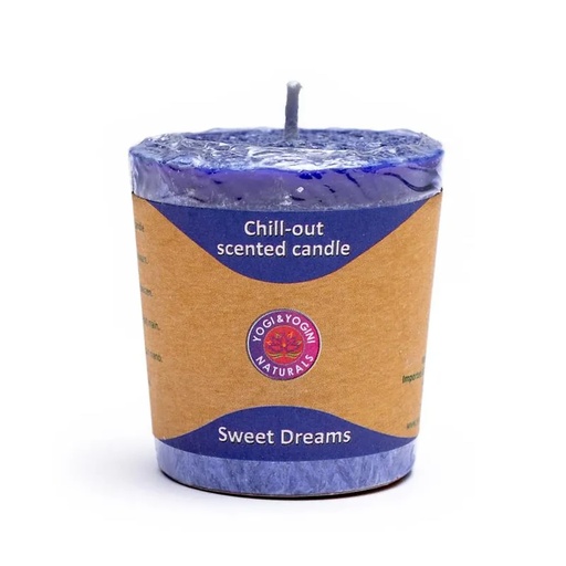 [8718657460505] Bougie Chill Out parfumée Sweet Dreams | 4.5x4 cm