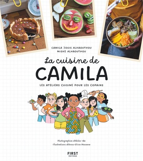 Couverture du livre La cuisine de Camila de Camila Jouis Alhaouthou