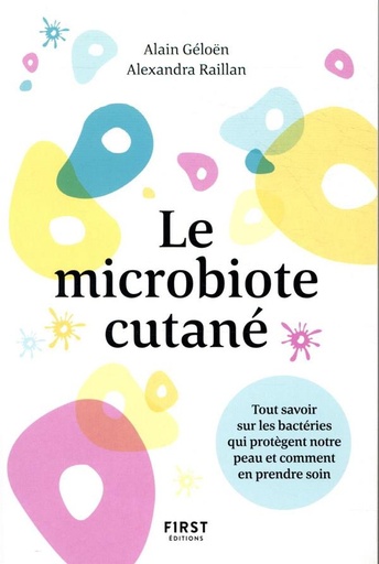 Couverture du livre Le microbiote cutané de Alexandra Raillan