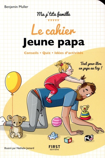 Couverture du livre Le cahier Super papa de Benjamin Muller