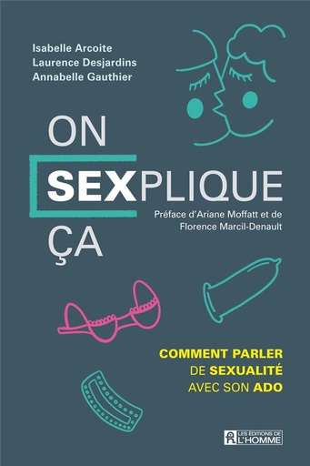 Couverture du livre On sexplique ça - Comment parler de sexualité avec son ado de Annabelle Gauthier