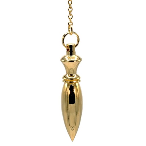 [8718657461571] Pendule en laiton plaqué or | 14 g; 4.4 cm