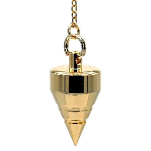 [8718657461588] Pendule en laiton plaqué or | 18 g; 2.5 cm