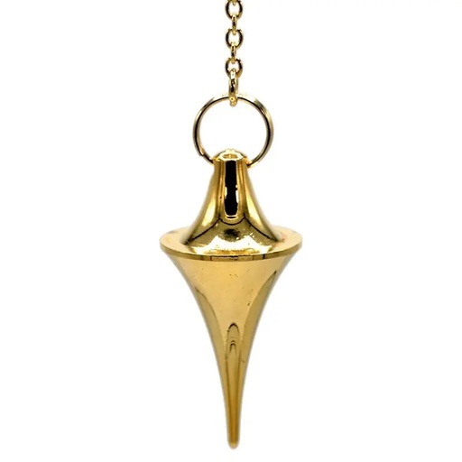 [8718657461595] Pendule en laiton plaqué or | 20 g; 4 cm