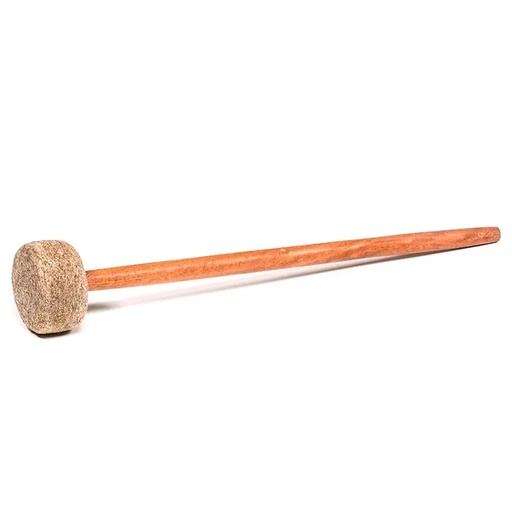 [8718657461748] Maillet feutre/bois - bol chantant M | 35 g; 4.8x3x28 cm