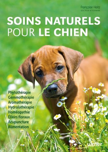 Couverture du livre Soins naturels pour le chien de Françoise Heitz