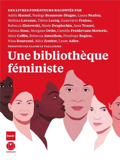 Couverture du livre Une bibliothèque féministe de Agathe Le Taillandier