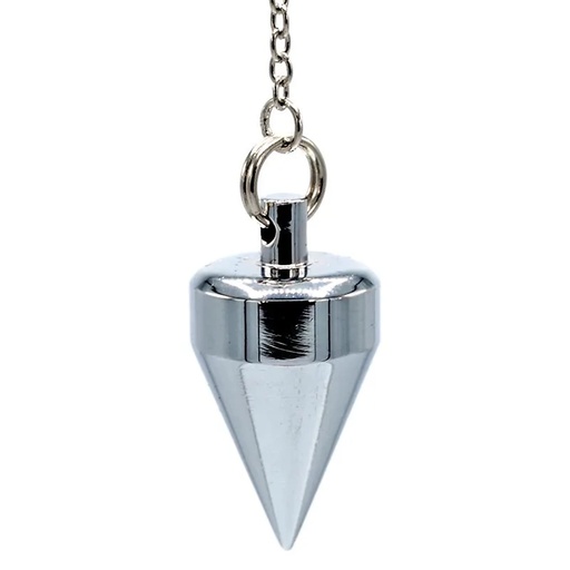 [8718657461878] Pendule en laiton chromé | 18 g; 3 cm