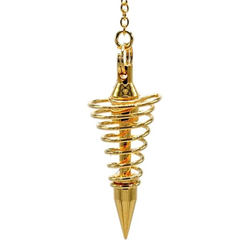 [8718657461939] Pendule en laiton plaqué or | 12 g; 4 cm