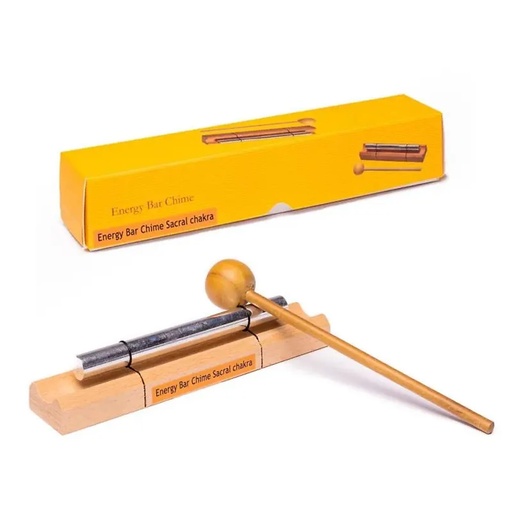 [8718657462158] Barre musicale carillon thérapeutique 2ème Chakra | 12.4