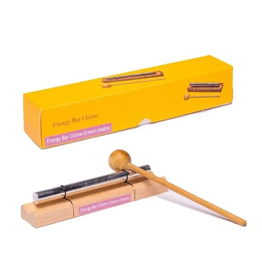 [8718657462202] Barre musicale carillon thérapeutique 7ème Chakra | 13.5