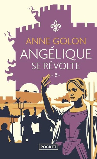 Couverture du livre Angélique se révolte de Anne Golon