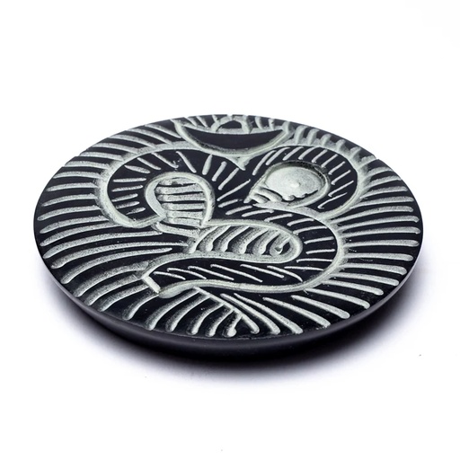 [8718657462561] Brûle encens bâtons et cônes en pierre à savon | 10 cm